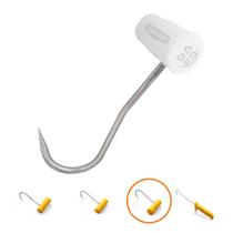 4 Gancho Desossa Inox Mundial Mão Esquerda Central Direita Açougue Frigorífico Cabo Antibacteriano 4 Gancho Desossa Inox Mundial Mão Esquerda Central Direita Açougue Frigorífico Cabo Antibacteriano