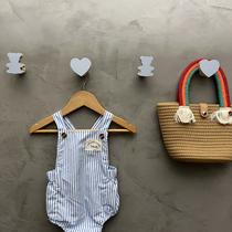 4 Ganchos de parede Urso e Coração decoração infantil safari 4 Ganchos de parede Urso e Coração decoração infantil safari