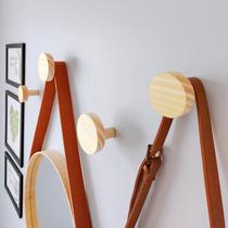 4 Ganchos Penduradores de Parede em Pinus 20mm Bola 4 Tamanhos 4 Ganchos Penduradores de Parede em Pinus 20mm Bola 4 Tamanhos