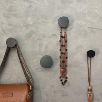 4 Ganchos Penduradores de Parede MDF Bola 4 Tamanhos 4 Ganchos Penduradores de Parede MDF Bola 4 Tamanhos