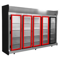 4 Gaxetas Refrigerador Expositor Para Fricon Vrfa2370 47x145