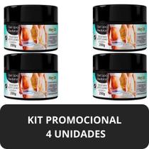 4 Gel Desodorante Lipo Redutor Mary Life Termo Ativado Pote 250g