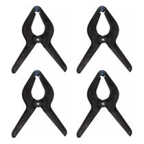 4 Grampos Multiuso Prendedor de Nylon 9 Pol Para Estúdio Fotográfico Brasfort