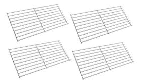 4 Grelhas Modulares Auxiliares Churrasqueira