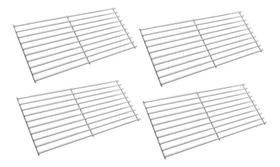 4 Grelhas Modulares Auxiliares Churrasqueira