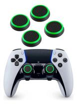 4 Grip Capa Borrachinha Protetor Analógico Compatível com Diversors Modelos Controle VIdeogame 2 Pares