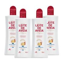 4 Hidratante Corporal Leite Aveia+Oleo Amendoas 400ml Davene