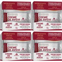 4 Hidratante Facial Creme de Aveia Classico 50g Davene