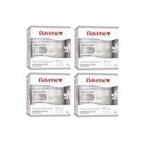4 Hidratante Facial Creme de Aveia Hipoalergenico 50g Davene