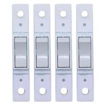 4 Interruptores Simples Sem Placa Branco 10a 250v Blux
