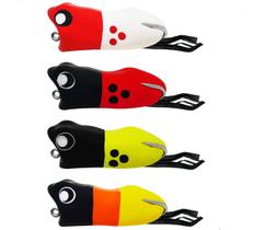 4 Iscas Pesca Traíra Monster Popper Matadeira Sapo Borracha