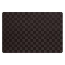 4 Jogo Americano Chess Marrom - Quadrados Impermeável Pvc 4 Jogo Americano Chess Marrom - Quadrados Impermeável Pvc