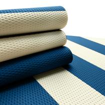 4 Jogo Americano Navy Alto Padrão Impermeável Pvc Bg Az