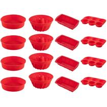 4 Jogo Formas Sortida Redonda Espiral Pães Cupcake Silicone 4 Jogo Formas Sortida Redonda Espiral Pães Cupcake Silicone