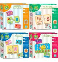 4 Jogos Pedagógicos Alfabeto Matemática Opostos Soletrando 4 Jogos Pedagógicos Alfabeto Matemática Opostos Soletrando