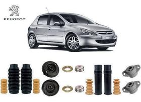 4 Kit Amortecedor Cubo Dianteiro Traseiro Peugeot 307 2002 2003 2004