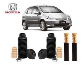 4 Kit Amortecedor Suspensão Dianteira Traseira Honda Fit 2005 2006 2007 2008