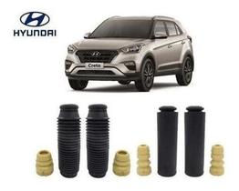 4 Kit Batente Amortecedor Dianteiro Traseiro Hyundai Creta 2017 2018 2019