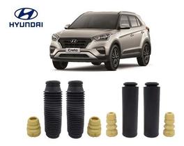 4 Kit Batente Amortecedor Dianteiro Traseiro Hyundai Creta 2018 2019 2020