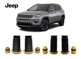 4 Kit Batente Amortecedor Dianteiro Traseiro Jeep Compass 2016 2017 2018