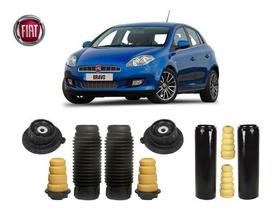 4 Kit Batente Coxim Amortecedor Dianteiro Traseiro Fiat Bravo 2014 2015 2016 2017