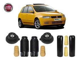 4 Kit Batente Coxim Dianteiro Traseiro Fiat Stilo 2002 2003 2004