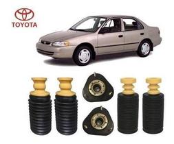 4 Kit Batente Coxim Dianteiro Traseiro Toyota Corolla 2000 2001 2002