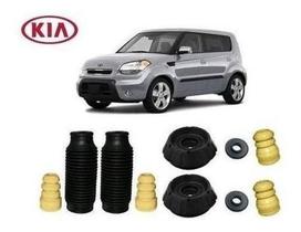 4 Kit Batente Coxim Rolamento Dianteiro Traseiro Soul 2009 2010 2011 2012