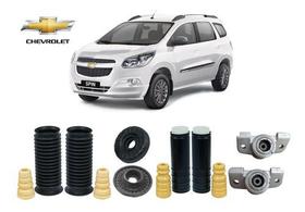 4 Kit Coxim Batente Coifa Do Amortecedor Dianteiro Traseiro Chevrolet Spin 2013 2014 2015 2016 2017/... Envio Imediato