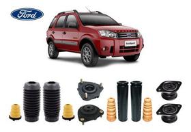 4 Kit Coxim Batente Coifa Do Amortecedor Dianteiro Traseiro Ford Ecosport 2003 2004 2005