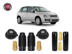 4 Kit Coxim Batente Dianteiro Traseiro Fiat Stilo 2005 2006 2007