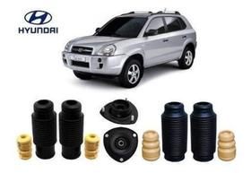 4 Kit Coxim Batente Dianteiro Traseiro Hyundai Tucson 2006 2007 2008