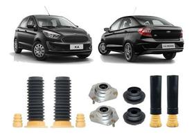 4 Kit Coxim Batente Dianteiro Traseiro New Ka 2018 2019 2020