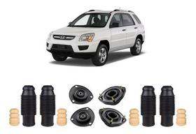 4 Kit Coxim Batente Dianteiro Traseiro Sportage 2005 2006 07
