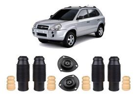 4 Kit Coxim Batente Dianteiro Traseiro Tucson 2008 2009 2010
