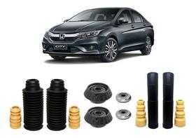 4 Kit Coxim Dianteiro Batente Traseiro City 2018 2019 2020