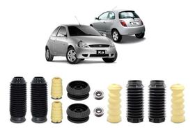 4 Kit Coxim Dianteiro + Batente Traseiro Ford Ka 2005 2006