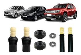 4 Kit Coxim Dianteiro Batente Traseiro Sandero Logan Duster 4 Kit Coxim Dianteiro Batente Traseiro Sandero Logan Duster