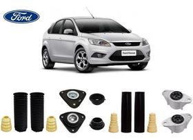 4 Kit Coxim Rolamento Batente Coifa Do Amortecedor Dianteiro Traseiro Ford Focus Hatch 2008 09 10 11 12 2013