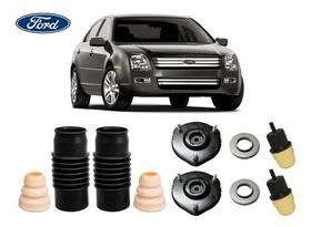 4 Kit Coxim Rolamento Batente Coifa Do Amortecedor Dianteiro Traseiro Ford Fusion 2006 07 08 09 10 11 2012