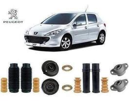 4 Kit Coxim Rolamento Batente Diant Tras Peugeot 307 2005 2006 2007