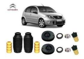 4 Kit Coxim Rolamento Prato Dianteiro Traseiro C3 2002 2003 2004