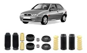 4 Kit Dianteiro Traseiro Fiesta 1996 A 2001 Coxim Rolamento
