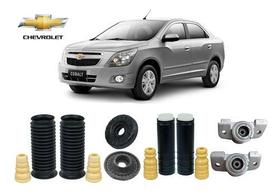 4 Kit Do Amortecedor Coxim Batente Coifa Dianteiro Traseiro Chevrolet Cobalt 2011 2012 2013 14 15 16/... Envio Imediato