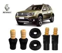 4 Kit Do Amortecedor Dianteiro Traseiro Batente Coxim Duster 4x4 2012 13 14 15 16 17/...