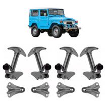 4 Kit Fechadura Presilha Capô Toyota Bandeirante Jeep Willys