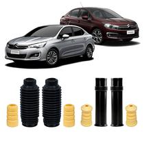 4 Kit Guarda Pó Reparo Citroen C4 Lounge 2012 2013 2014 2015