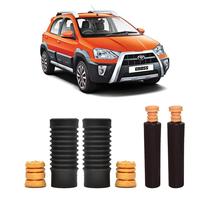 4 Kit Reparo Guarda Pó Amortecedor Etios Cross 2016 2017 18