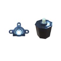 4 Kits De Instalação Octogonal 60mm P/ Persianas