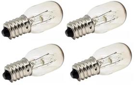 4 Lampada E14 15w 220v Lustres Geladeiras Microondas Ourolux